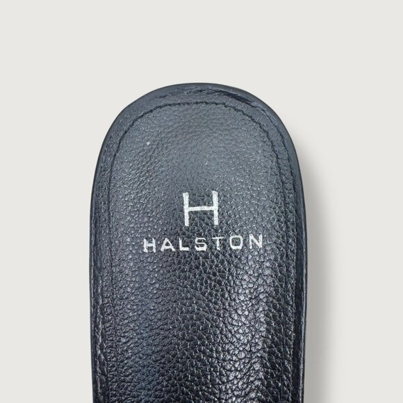 H By Halston | 10 | Pointed Toe Slingback Flats | Black | Classic | Minimalist - Picture 6 of 16